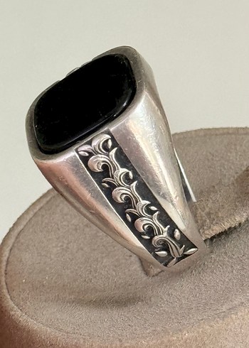 925 AYAR GÜMÜŞ OLTU TAŞLI YÜZÜK - Görsel 3