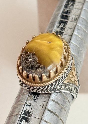 925 AYAR GÜMÜŞ DAMLA KEHRİBAR - Görsel 6