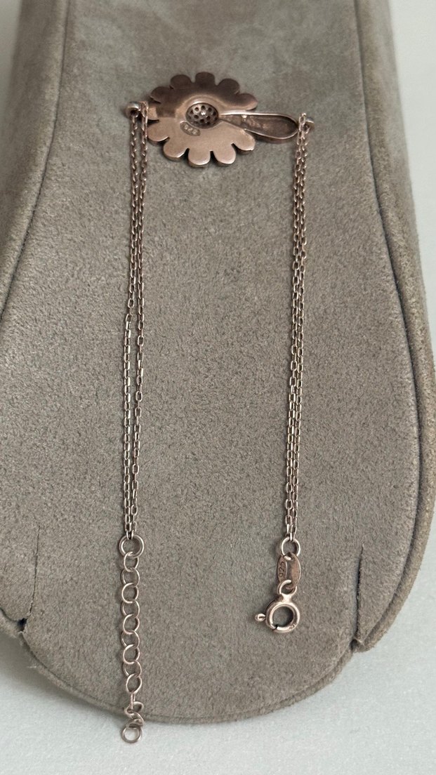 925 AYAR GÜMÜŞ BEYZA YAZILI BİLEKLİK - Görsel 2