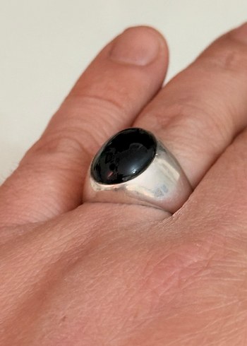 925 AYAR GÜMÜŞ OLTU TAŞLI YÜZÜK - Görsel 3