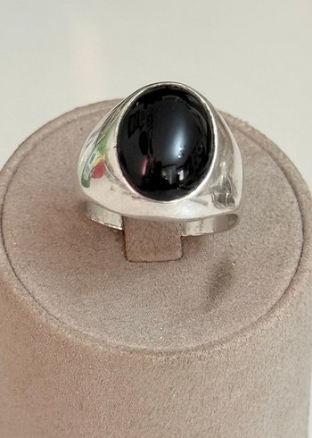 925 AYAR GÜMÜŞ OLTU TAŞLI YÜZÜK - Görsel 2