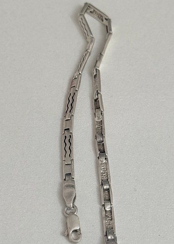 925 AYAR GÜMÜŞ ERKEK BİLEKLİĞİ - Görsel 5