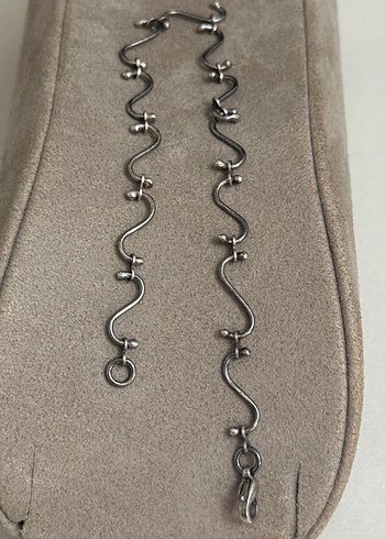 925 AYAR GÜMÜŞ SADE DÜZ BİLEKLİK - Görsel 2