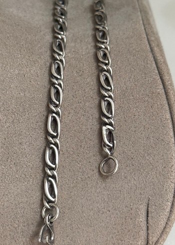 925 AYAR GÜMÜŞ BURGU EL YAPIMI BİLEKLİK - Görsel 2