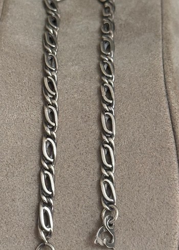 925 AYAR GÜMÜŞ BURGU EL YAPIMI BİLEKLİK - Görsel 3