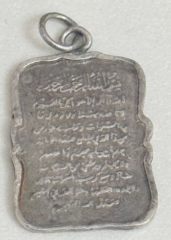 925 AYAR GÜMÜŞ AYET KOLYE - Görsel 4