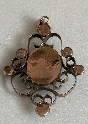 8 AYAR ALTIN YEŞİM FÜRÜZE TAŞ Lİ KOLYE - Görsel 5