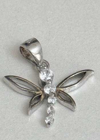 925 AYAR GÜMÜŞ PAPATYA YUSUFÇUK KOLYE - Görsel 6