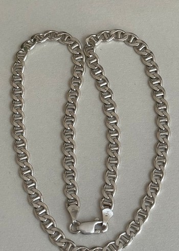 925 AYAR GÜMÜŞ BARLI MODEL KOLYE - Görsel 3