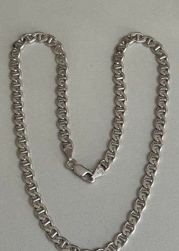 925 AYAR GÜMÜŞ BARLI MODEL KOLYE - Görsel 7