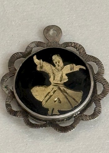 925 AYAR GÜMÜŞ MEVLANA KOLYE - Görsel 6