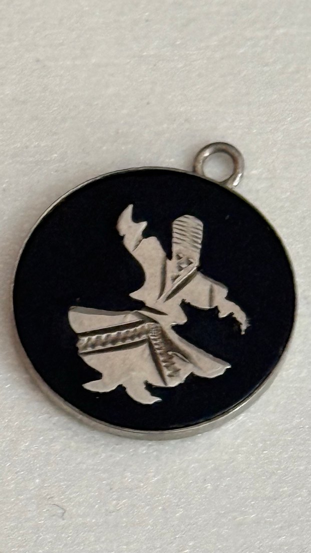 925 AYAR GÜMÜŞ MEVLANA KOLYE - Görsel 3