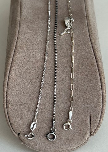 925 AYAR GÜMÜŞ 3 ADET BİLEKLİK - Görsel 4