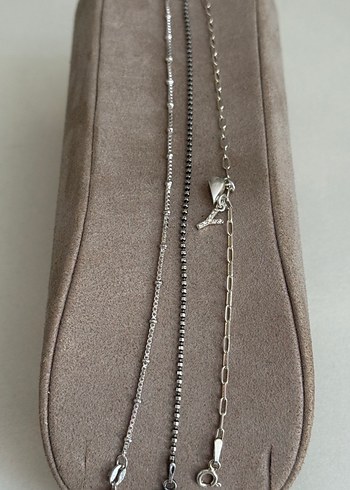 925 AYAR GÜMÜŞ 3 ADET BİLEKLİK - Görsel 3