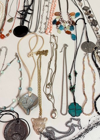 BIJŞTERİ KOLYE LOTU HEPSİ TAMAMI BİRDEN - Görsel 4