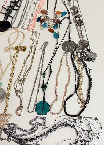 BIJŞTERİ KOLYE LOTU HEPSİ TAMAMI BİRDEN - Görsel 3