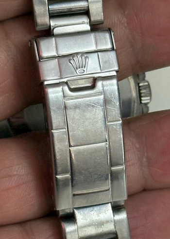 Beyaz Kadranlı Klasik Erkek Rolex Saat - Görsel 7