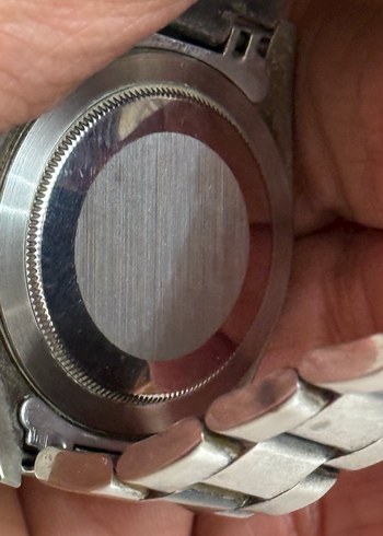 Beyaz Kadranlı Klasik Erkek Rolex Saat - Görsel 6