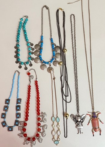 ÇOK ÇOK KALŞTELİ BUJİTERİ KOLYE TAKILAR - Görsel 6