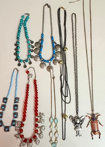 ÇOK ÇOK KALŞTELİ BUJİTERİ KOLYE TAKILAR - Görsel 2