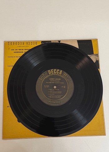 Larry Adler Long Play 33'lük Plak - Görsel 4