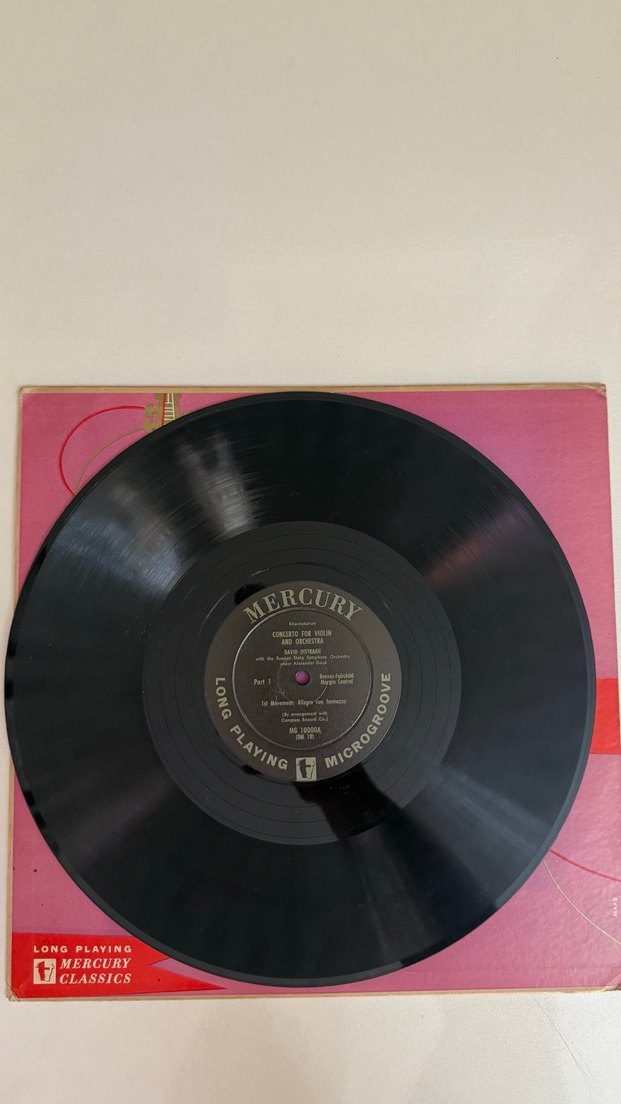 Khachaturian Keman Konçertosu Plak Albümü - Görsel 3