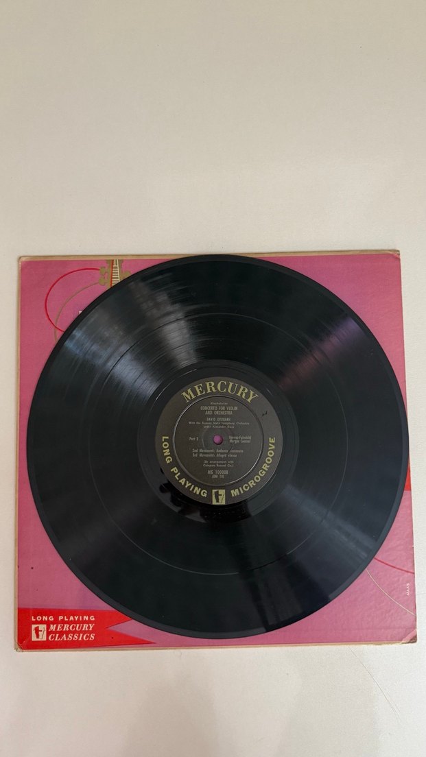 Khachaturian Keman Konçertosu Plak Albümü - Görsel 4