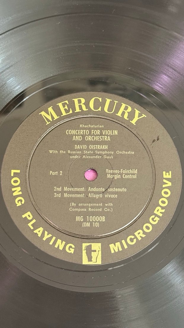 Khachaturian Keman Konçertosu Plak Albümü - Görsel 5