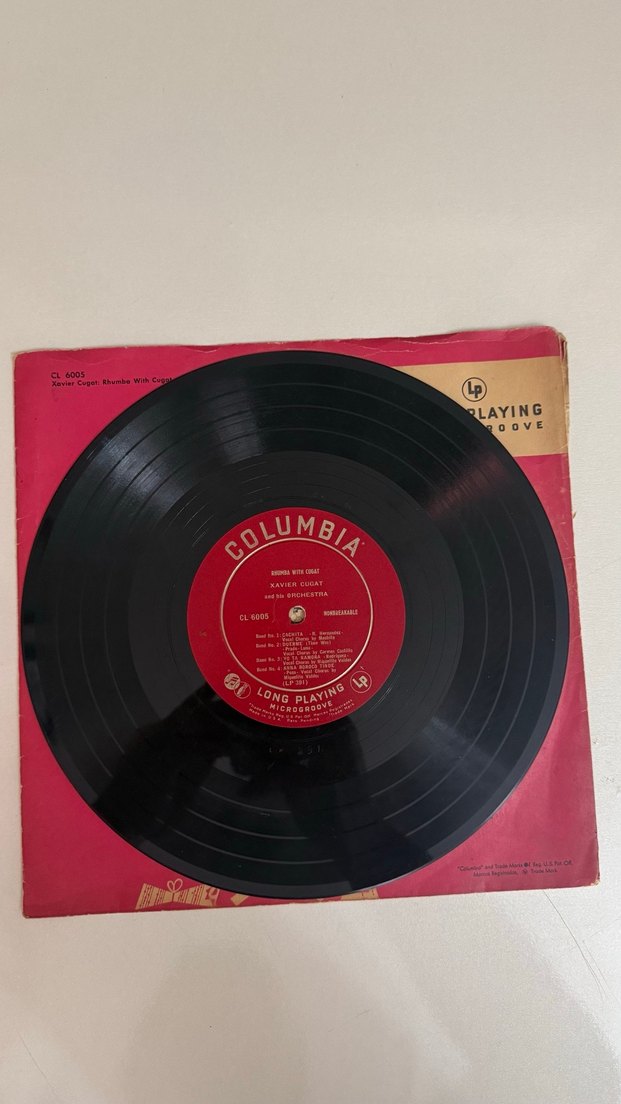 Xavier Cugat - Rhumba With Cugat Plak - Görsel 4