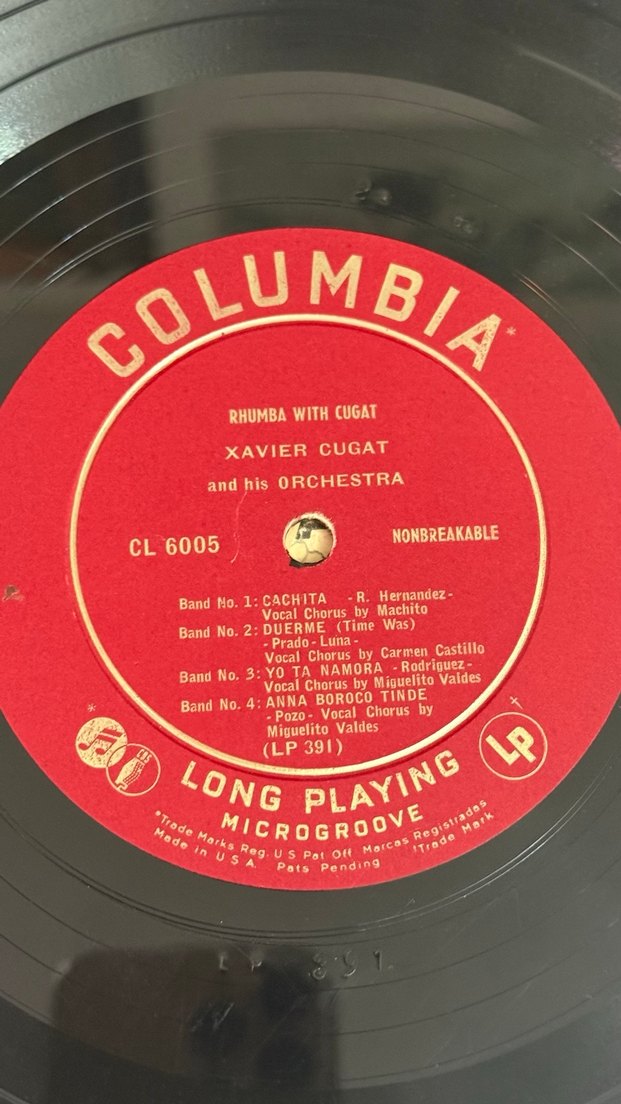Xavier Cugat - Rhumba With Cugat Plak - Görsel 5