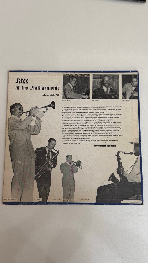 Norman Granx Jazz at the Philharmonic Cilt Sekiz - Görsel 2