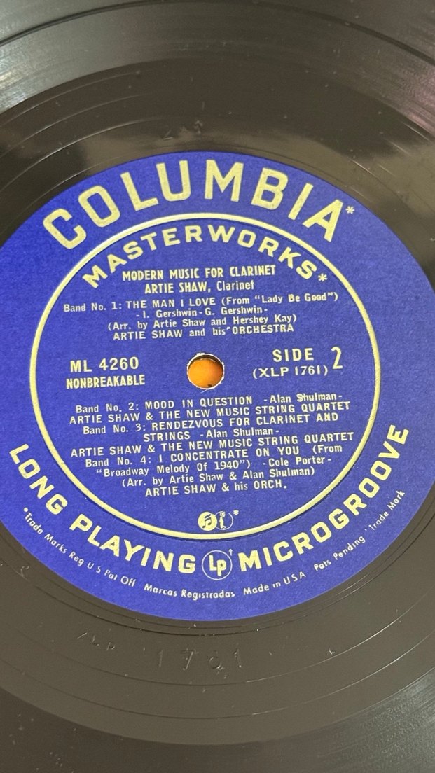 Artie Shaw Klarnet için Modern Müzik Albümü - Görsel 5