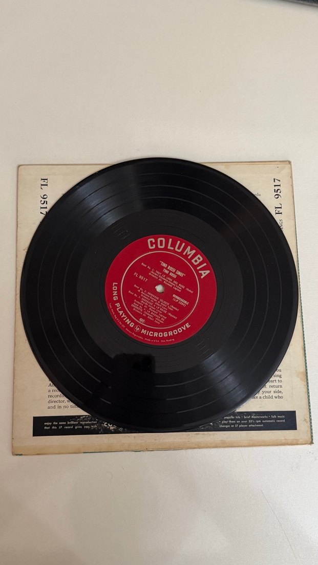 Tino Rossi Şarkılar Albümü - Columbia LP - Görsel 3