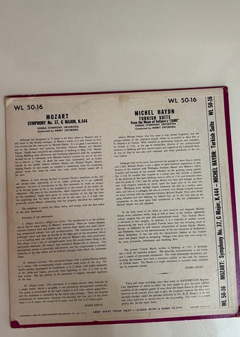 Mozart ve Haydn Orkestra Albümü - Görsel 2