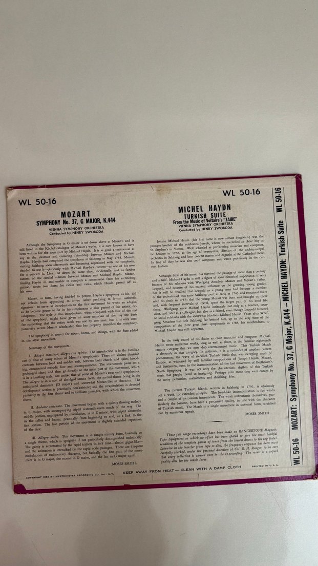 Mozart ve Haydn Orkestra Albümü - Görsel 2