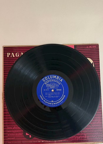 Francescatti ile Paganini ve Saint-Saëns Konçertoları LP - Görsel 4