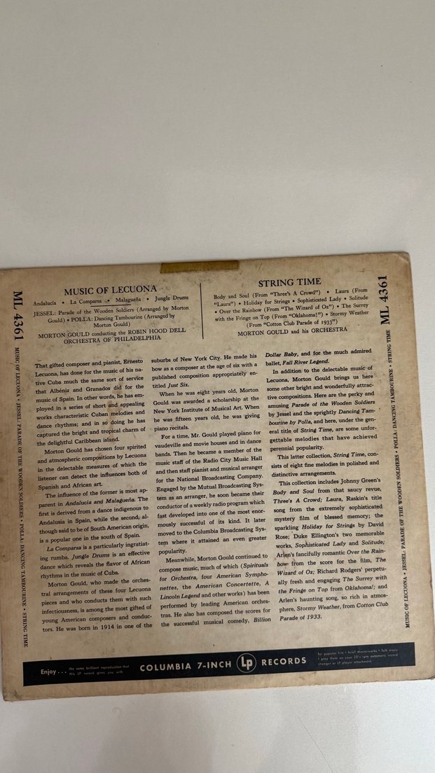 Morton Gould - String Time Albümü - Görsel 2