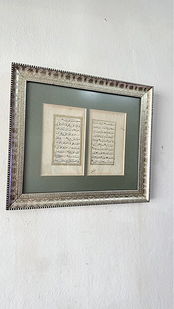 Beden ALTIN YALDIZ EL YAZMA ORJİNAL ESER