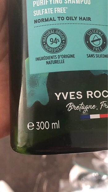  Beden Yves rocher yağlı saçlar için şampuan