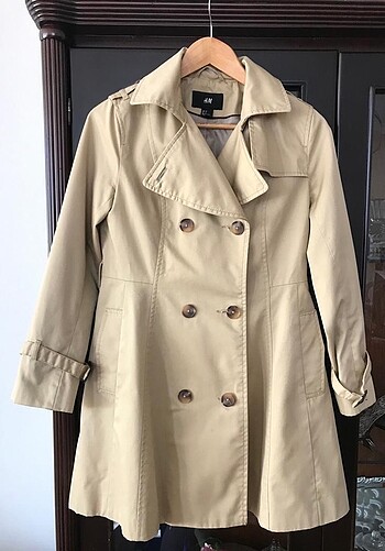 H&M 36 Beden Trençkot