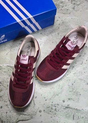 Bordo Adidas Kadın Spor Ayakkabı
