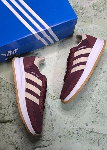37 Beden Bordo Adidas Kadın Sneaker Spor Ayakkabı