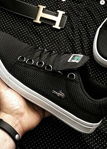 BAĞCIKLI LACOSTE SPOR ŞIK SNEAKER