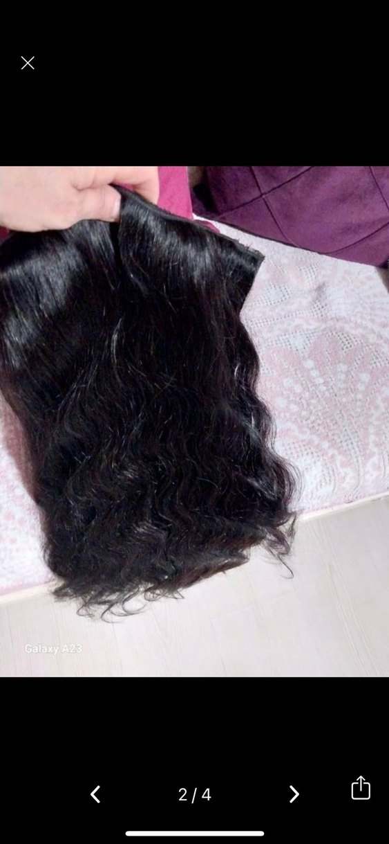 Gerçek saç yarımay - Görsel 5