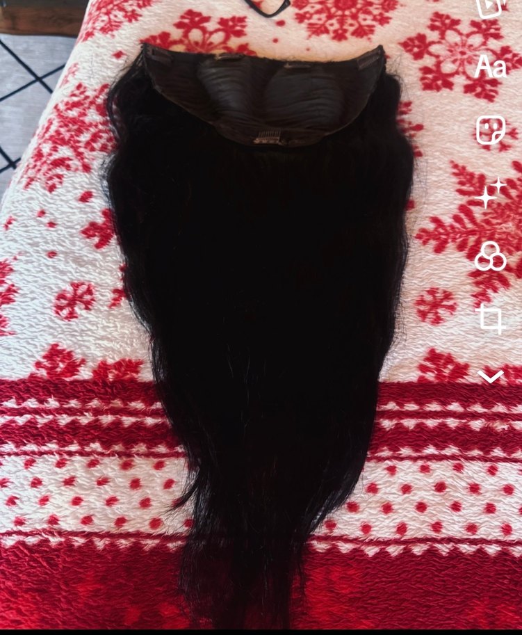 Gerçek saç yarımay - Görsel 4