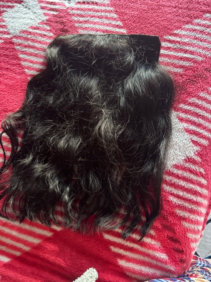 Gerçek saç yarım ay ıkı yan - Görsel 3