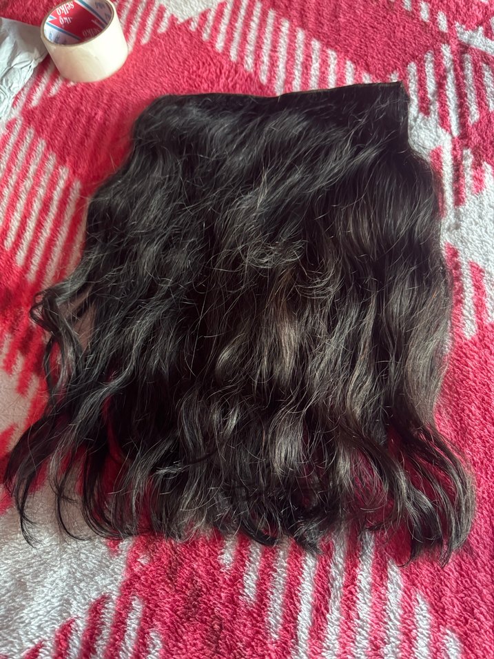 Gerçek saç yarım ay ıkı yan - Görsel 2