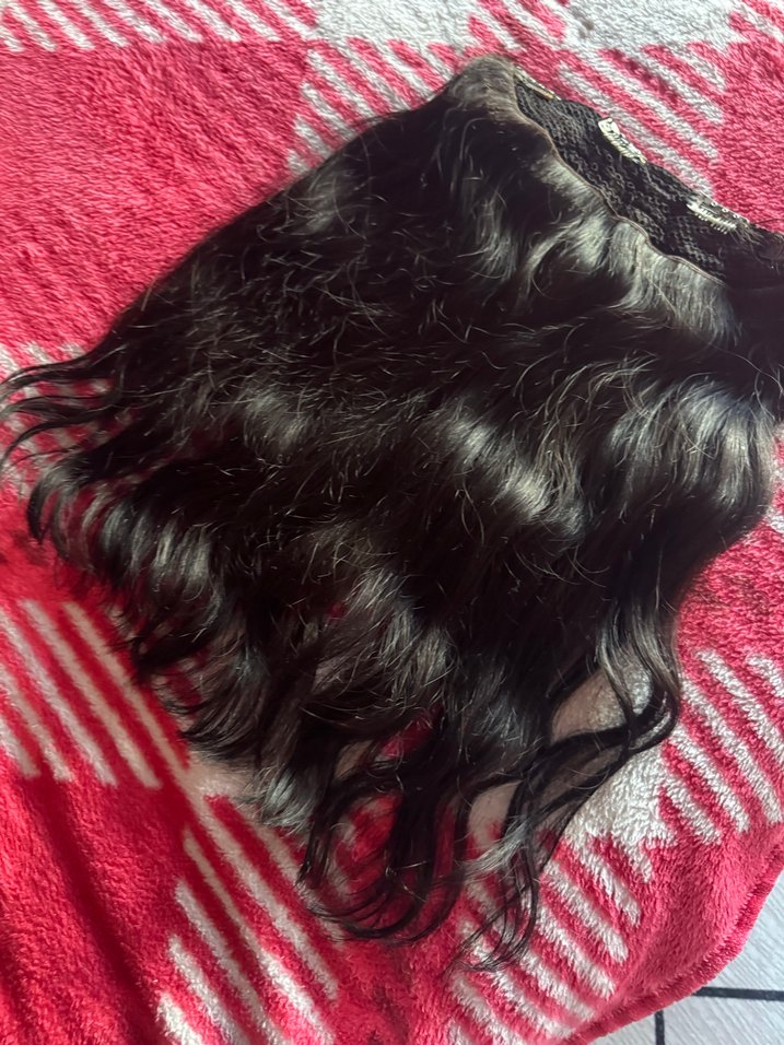 Gerçek saç yarım ay ıkı yan - Görsel 4