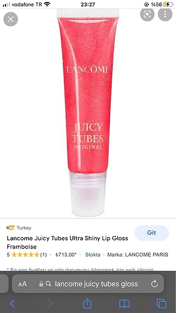 Lancome ruj