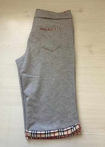 Gri Pamuklu Bayan Kapri - Görsel 4